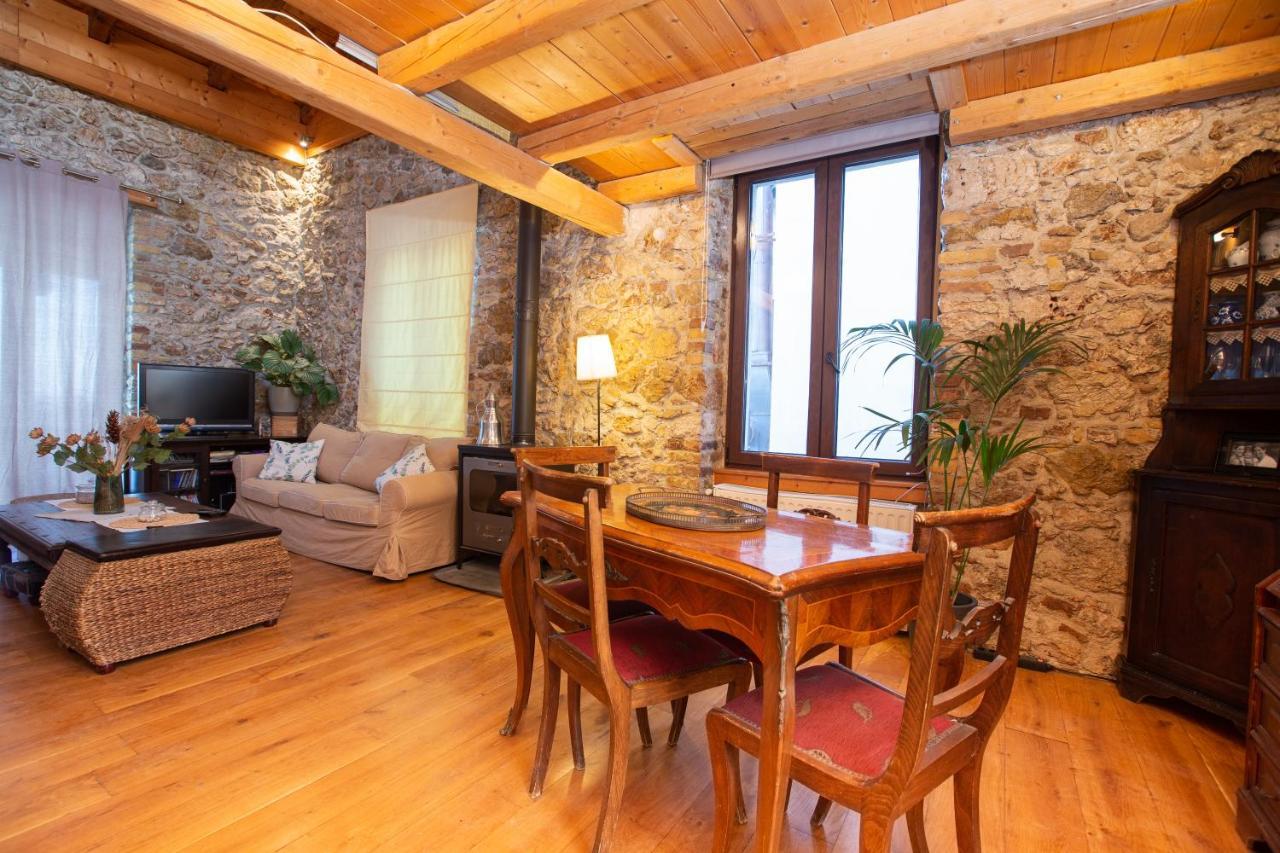 Seaview Stone Apartment In Ipsos Beach Exterior foto